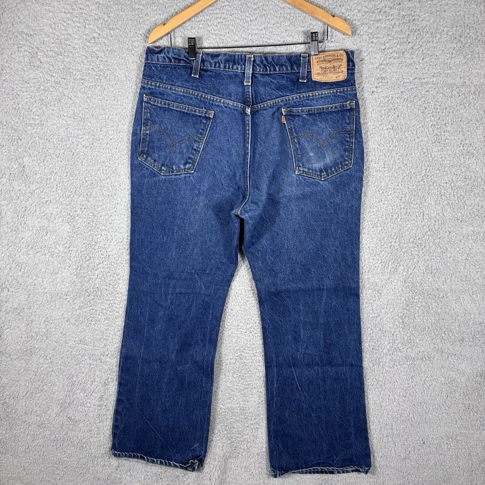 Vintage Levi's 517 Orange Tab Jeans‎ 36x30 Bootcut 1980s 80s 20517-0217 Made USA